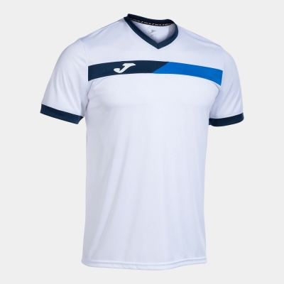 Camasa Court Maneca Scurta T- White Royal Navy Joma