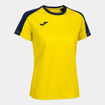 Camasa Eco Championship Maneca Scurta T- Yellow Navy Joma