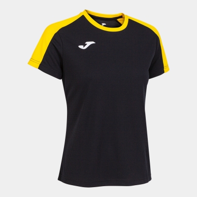 Camasa Eco Championship Maneca Scurta T- Black Yellow Joma