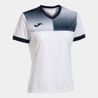 Camasa Eco Supernova Maneca Scurta T- White Navy Joma