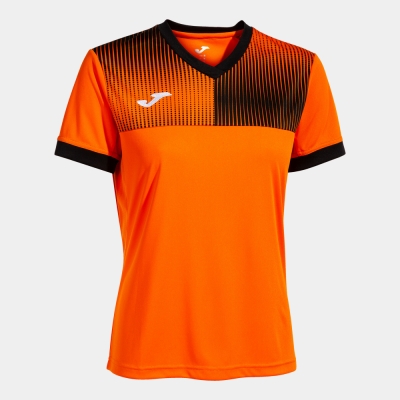 Camasa Eco Supernova Maneca Scurta T- Orange Black Joma