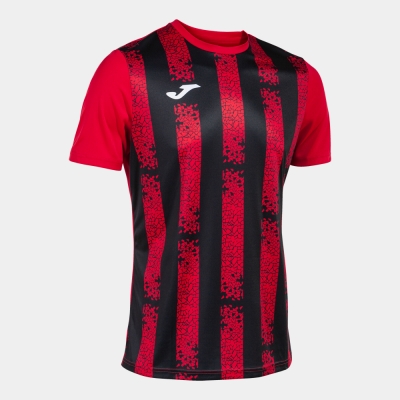 Camasa Inter Iii Maneca Scurta T- Red Black Joma