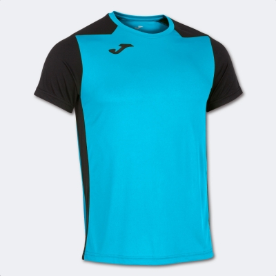 Camasa Record Ii Maneca Scurta T- Fluor Turquoise-navy Joma