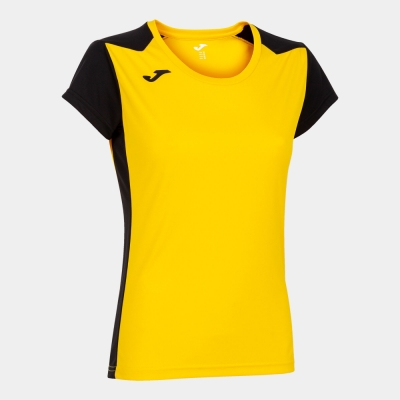 Camasa Record Ii Maneca Scurta T- Yellow Black Joma