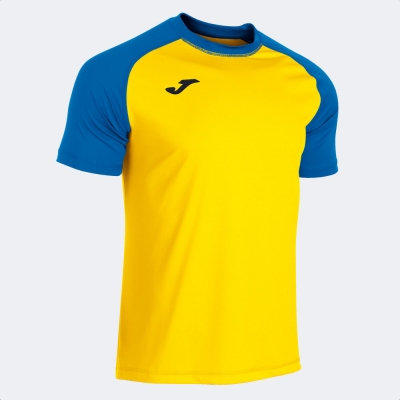 Camasa Teamwork Maneca Scurta T- Yellow-royal Blue Joma