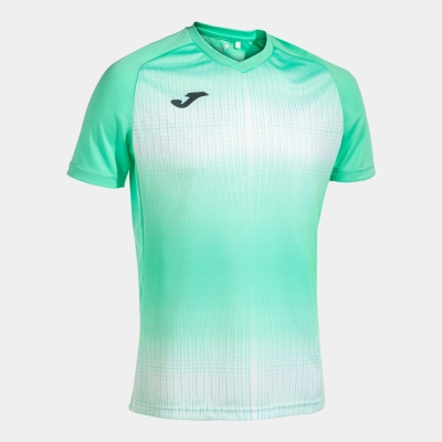 Camasa Tiger V Maneca Scurta T- Green White Joma