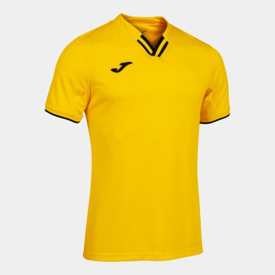 Camasa Toletum Iv Maneca Scurta T- Yellow Black Joma