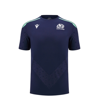 Camasa Macron Scotland Rugby Union Poly T- 2024 copil