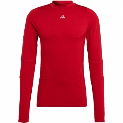 Koszulka meska adidas Techfit COLD.RDY Maneca Lunga czerwona HP0572