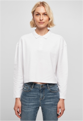 Short Oversized Polo Longsleeve dama Urban Classics