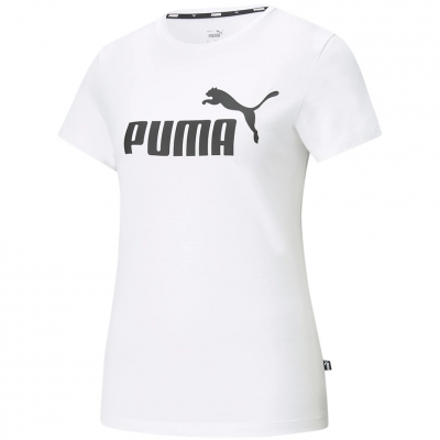 Tricou Koszulka damska Puma ESS Logo biała 586774 02