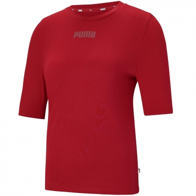 Tricou Koszulka damska Puma Modern Basics czerwona 585929 22