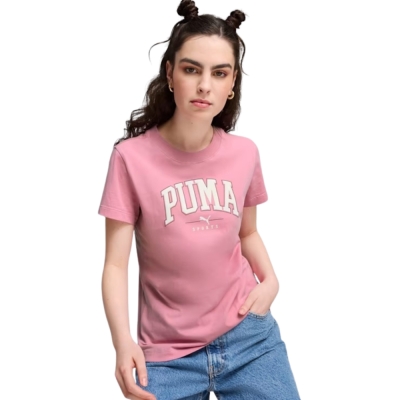 Tricou Camasa Puma ESS Logo 's T- pink 586775 52 dama