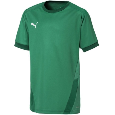 Camasa 's T- Puma teamGOAL 23 Jersey green 704160 05 copil