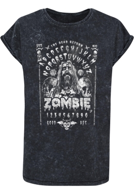 Camasa Rob Zombie - The Dead Return Spirit Board Acid Washed T- dama Merchcode