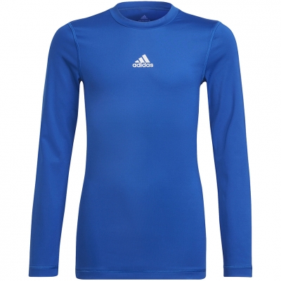 Camasa 's T- adidas Youth Techfit Maneca Lunga blue H23155 copil