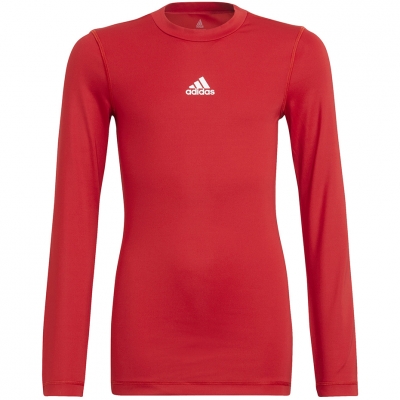 Camasa 's adidas Youth Techfit Maneca Lunga T- red H23154 copil