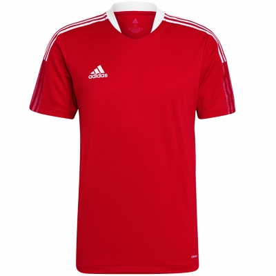 Men's adidas Tiro 21 Training Jersey red GM7588