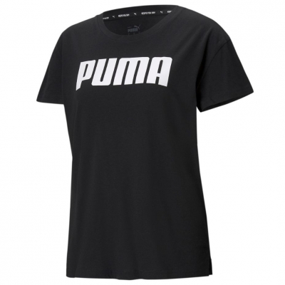 Tricou Koszulka damska Puma Rtg Logo czarna 586454 01