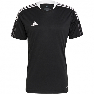 Koszulka męska adidas Tiro 21 Training Jersey czarna GM7586