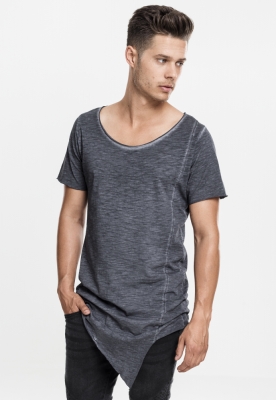 Tricou Asymetric Long Spray Dye Urban Classics