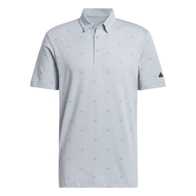 Camasa adidas Go-To Mini-Crest Print Polo barbat