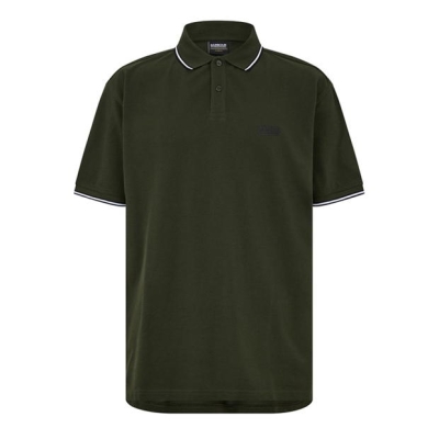 Camasa Barbour International Evan Tipped Short-Sleeved Polo