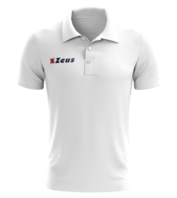 Tricouri polo BASIC M/C Zeus alb