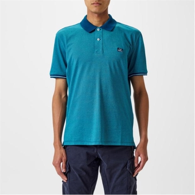 CP COMPANY Tacting Maneca Scurta Polo Top