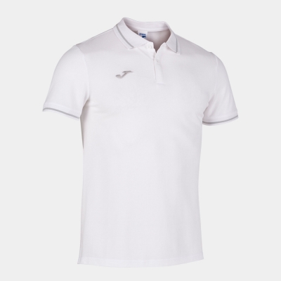 Confort Ii Maneca Scurta Polo White Joma