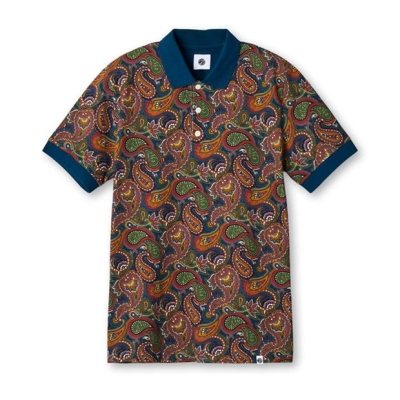 Pretty Green PG 15th Paisley Polo Sn44