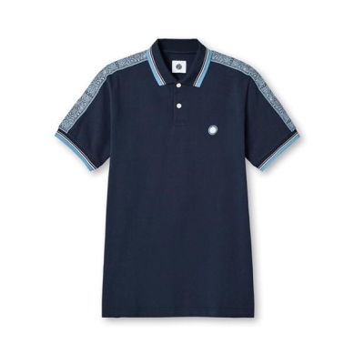 Pretty Green PG Eclpise Tape Polo Sn53