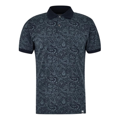 Camasa Pretty Green Wonderwall Paisley Polo