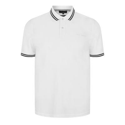 Camasa Ted Baker Striped Trim Polo