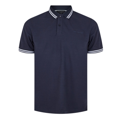 Camasa Ted Baker Striped Trim Polo