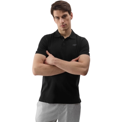 Tricou polo pentru b?rba?i
4F M129 negru adanc 4FWSS24TPTSM129 20S 4F