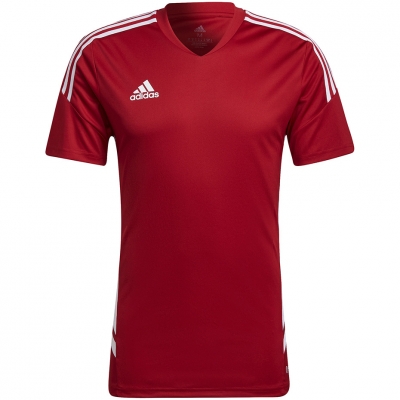 Camasa Men's adidas Condivo T - 22 Jersey red HA6286