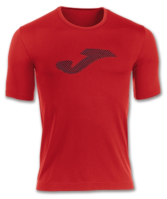 Camasa T- Red-black S/s (jaquard) Joma