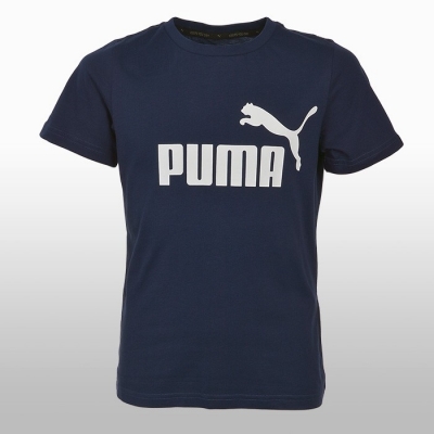 Tricouri sport Puma Ess No.1 Tee Baietei shades of albastru