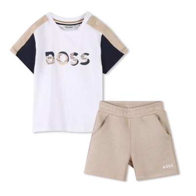 Camasa Pantalon scurt Combat Boss Logo T- and Set bebelus