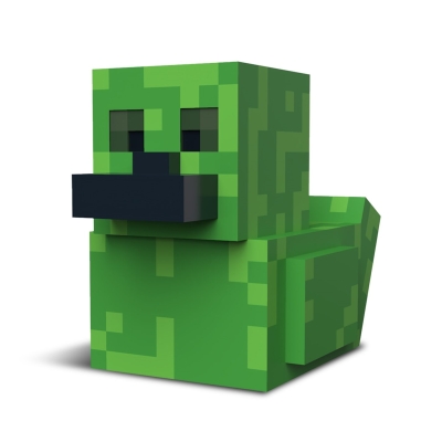 Tubbz Minecraft Creeper Rubber Duck