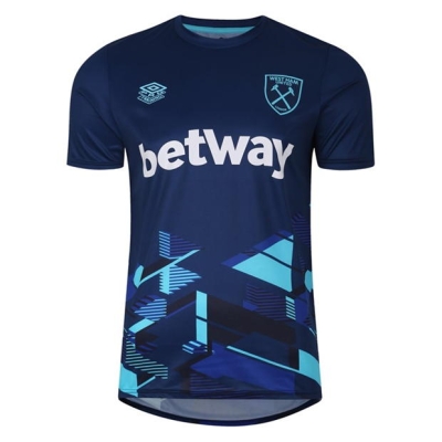 Umbro West Ham Unitd Warm Up Jersey 2023 2024 adulti