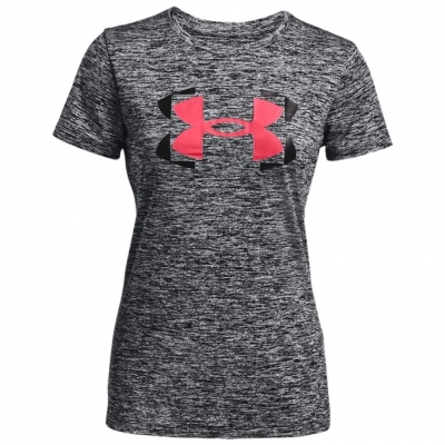 Koszulka damska Under Armour Tech Twist Graphic SSC szara 1366125 001