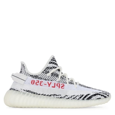 Yeezy BOOST 350 V2 White/Core Black/Red Sneakers