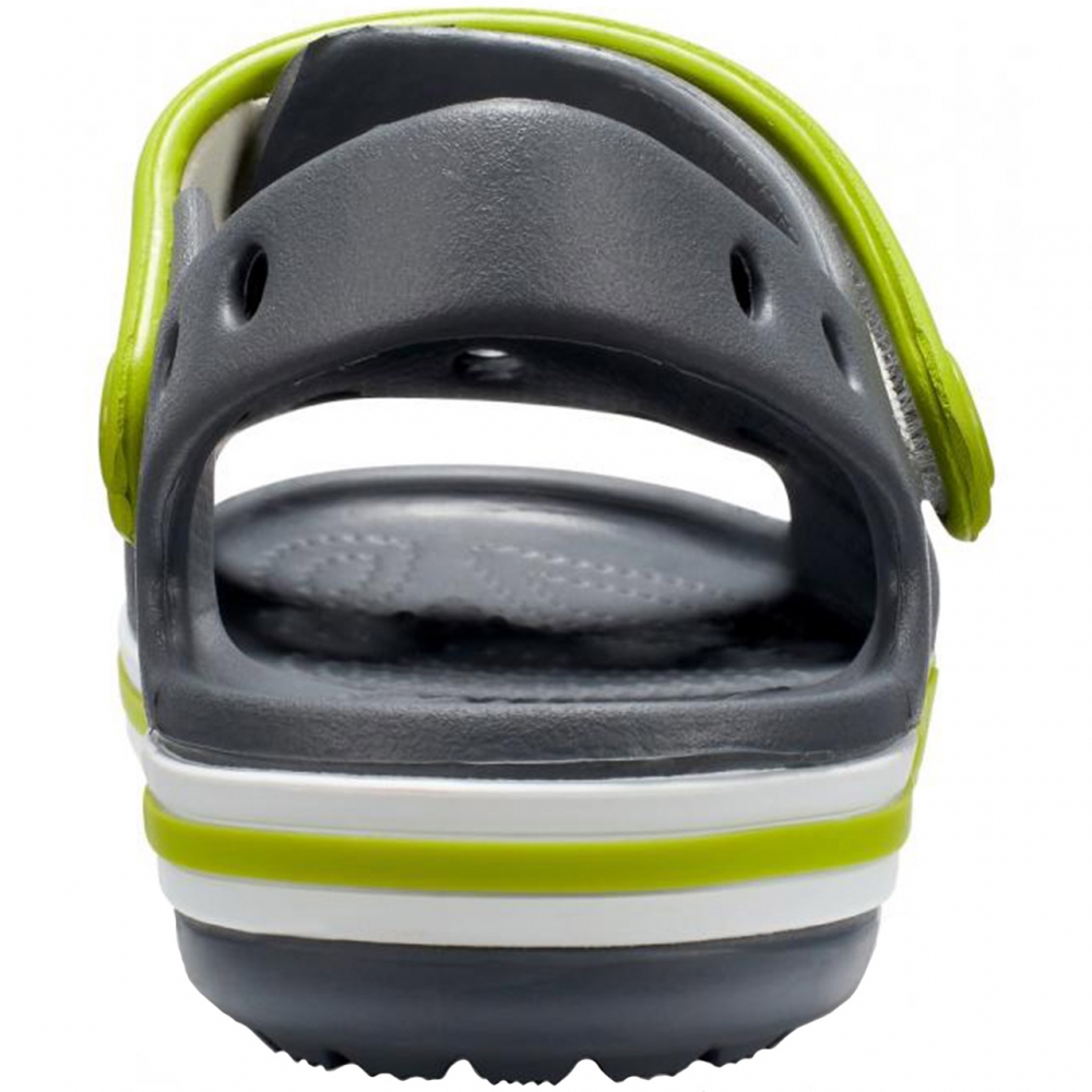 Sandaly dla dzieci Crocs Bayaband szaro-zielone 205400 025