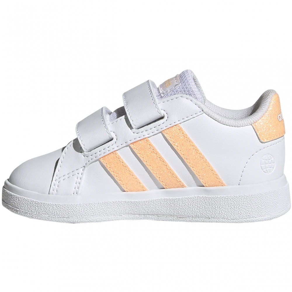 Buty dla dzieci adidas Grand Court 2.0 CF biale HP8916