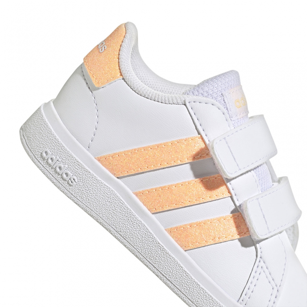 Buty dla dzieci adidas Grand Court 2.0 CF biale HP8916