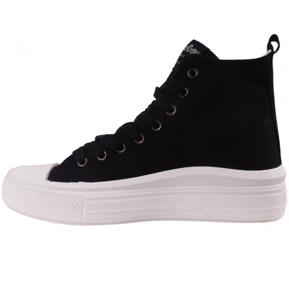 Buty damskie Lee Cooper czarno-biale LCW-23-44-1629LA