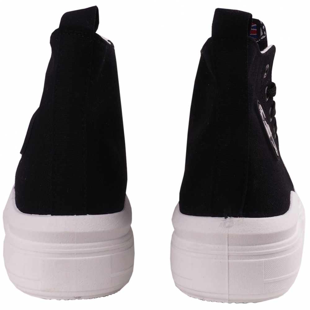 Buty damskie Lee Cooper czarno-biale LCW-23-44-1629LA