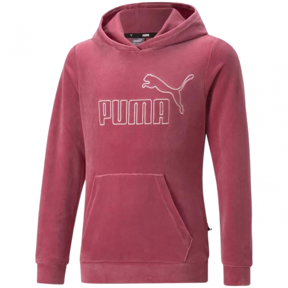 Hanorac Bluza dla dzieci Puma ESS + Velour G rozowa 671040 45